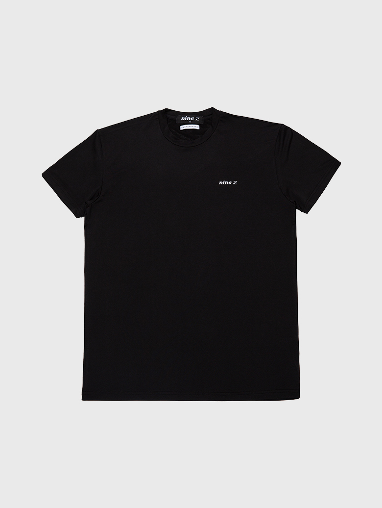 듀얼메쉬 머슬핏 티셔츠 블랙