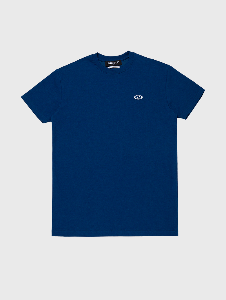 서클 프리미엄 메쉬 머슬핏 티셔츠 블루